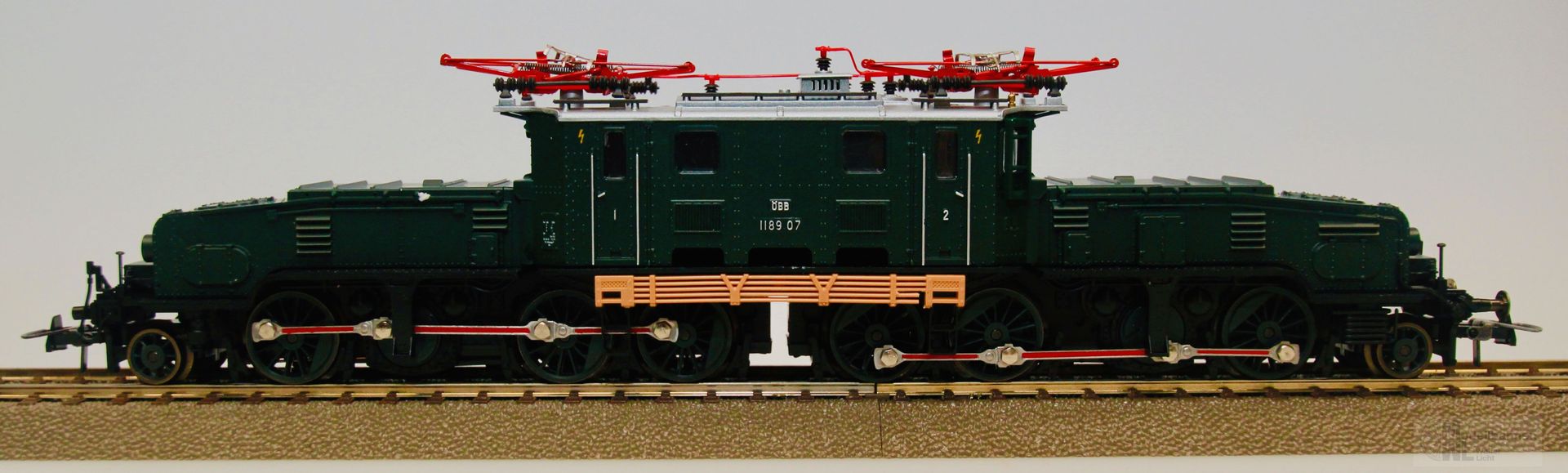 Roco 43446 - Roco - E-Lok BR 1189.07 ÖBB Krokodil tannengrün H0/GL